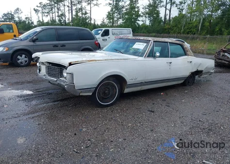 1968 Oldsmobile 98 from USA, damaged, VIN 384698M113287